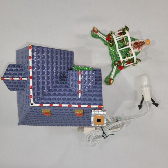 Department 56 Snow Village Christmas Hearts & Blooms Cottage Building WORKS - Picture 6 of 8